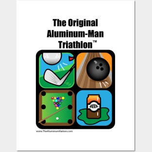 Aluminum Man Triathlon Posters and Art